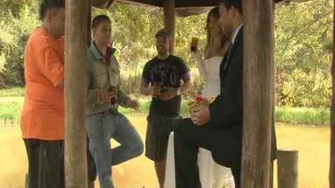 husband Sucks His Wife's 10-Pounder After Wedding Party
