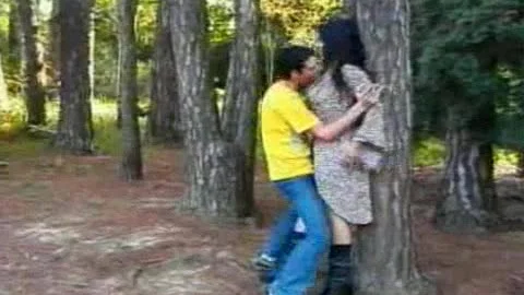 brunette tranny Slag Analed Outdoor
