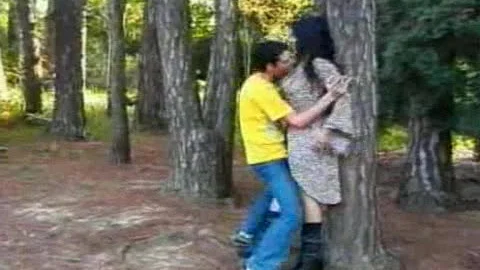 brunette tranny Slag Analed Outdoor
