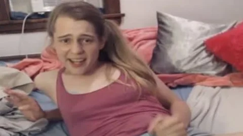 wicked legal age teenager ladyman Playing With Her fake penis