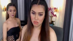 Two sexy tranny Found joy