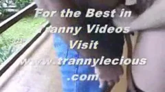 blonde Bombshell tranny receives hammered And