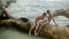 At The Beach house