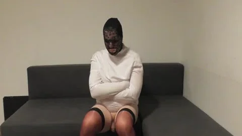 mistresse BUBBLE TORTURES AND fucks HER STRAITJACKET serf WITH strapon bizarre VIOLANCE