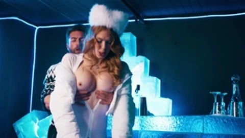 Trans Angels: Sensual Exploration at the Ski Lodge's Ice Bar