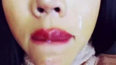 Longmint gigantic shlong Self engulfing ejaculation
