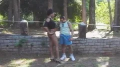 shelady-mulatto In dark drilling With lad