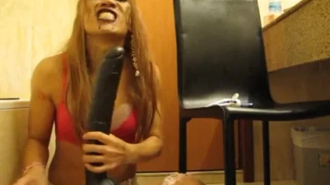Beastly Satanic Sissy Poppers hoe Pleases Its Lord 2 Of 2