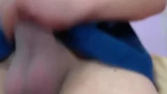 Skinny ladyboy massive penis