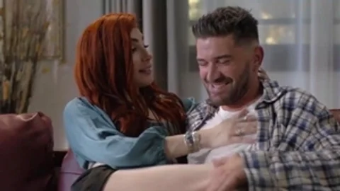 slut Redhead tgirl Lets Her recent Boyfriend group-sex Her kinky arse