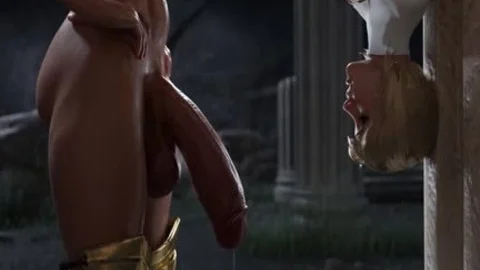 Futa Wonder Woman Vs vigour beauty