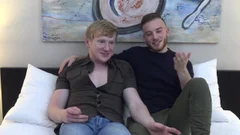 naughty MTF Luke Hudson plowed By pretty Ginger After Interview
