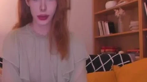 tranny juicy As Hell undresses under Her cam And jack off