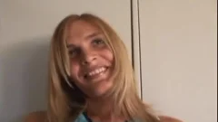 Blond goes for hard ramming
