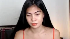 attractive ladyboy Pinay honey Masturbating On cam