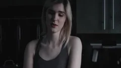Super filthy Tbabe Ella Hollywood Rides Stepbros wang On The bed