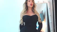 naughty Curvy Lovense tgirl On web camera, Part 4