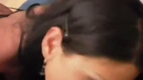 Two tasty shetwink flslenderyes In A kinky trio With A big Hard dong