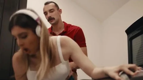 lewd Stepdad Licks And raw bonks His TS Stepdaughter