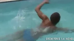 Bubble butt latino transvestite goes for rough sex