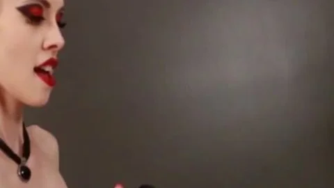 pretty tranny River Enza fake penis banged And dick nailed