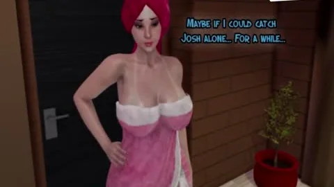 Two shelady bonks Two concupiscent teen In butthole And face hole - 3D Futa