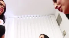 Chanel fucks breasty Redhead With ladyboy friend!