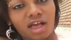 busty black brown Masturbates In The bathroom