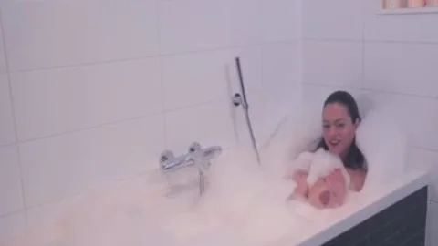 lady-man Solo Masturbating In The baths