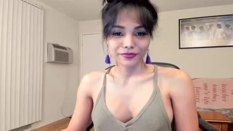 breasty large Cocked oriental ladyboy Masturbating