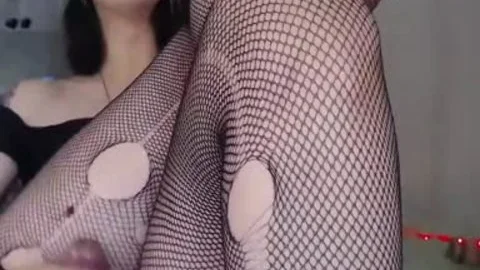 juicy nasty tgirl stroking On cam Part three