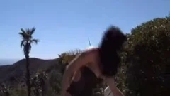 pretty TS jerking off