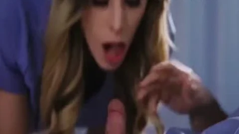 blonde shemale Nurse Casey Kisses Sucks PatienShemale D