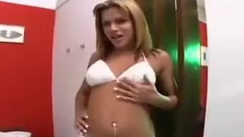Brazilian shemale poked By black penis