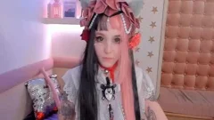 ladyboy Cosplayer Puts Rubber weenie Up To The face hole