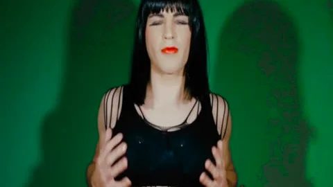 dirty TS Trap Self-Sucks And Cums Into Own mouth - Autoblowjob Autofellatio