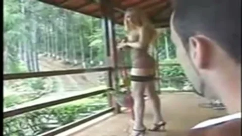 blonde shetwink butt drilled doggy position