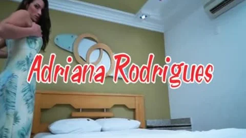 Adriana Rodrigues Masturbates In bed