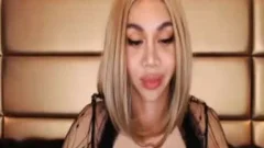 Longmint Ladyboy humongous dong ejaculation