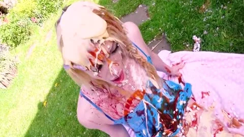 Humiliation Picnic - TS Sasha De Sade Degraded And Crying On Picnic Date