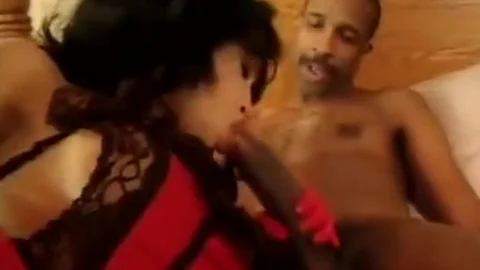 sexy Red shemale Hood Takes BBC