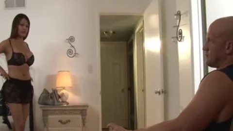 Two Gentle lady-boys Playing With 10-Pounder