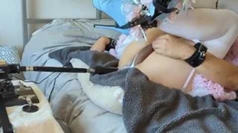 Sissy Candy's First Time With A banging Machine With Sissygasm