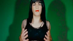 dirty TS Trap Self-Sucks And Cums Into Own mouth - Autoblowjob Autofellatio