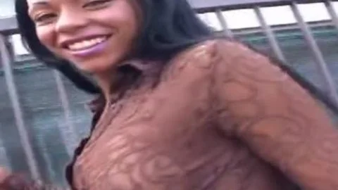 black lady-man receives A Sloppy oral sex job From lovely lad On bed