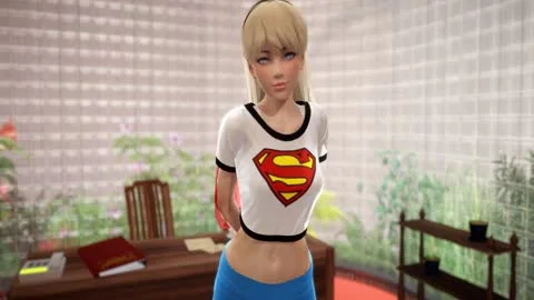 Futa - Supergirl X Rogue (X-guys) - 3D Porn