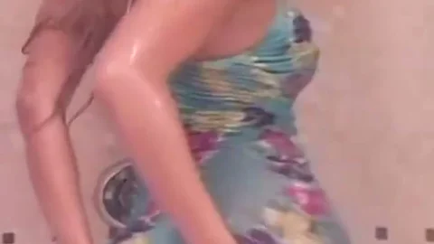 yummy tranny In The Shower