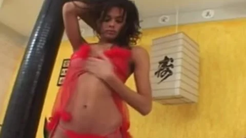 Skinny tranny Hard ass fucking