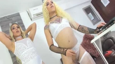 Two amazing sweethearts suck penises And Put them In The ass On webcam