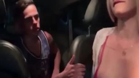 Blond ladyman Predator Taxi Driver Pick Up A Street Boyx